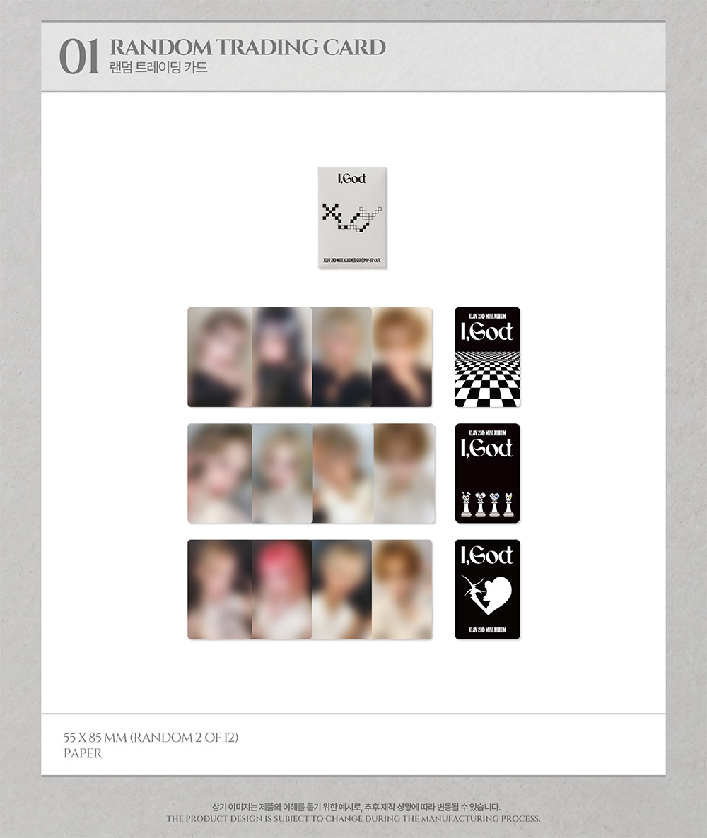 XLOV I,GOD Goods - RANDOM TRADING CARD kpoptown.com